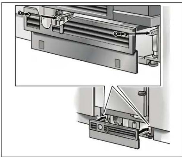 GAGGENAU Vario RB 491 700 - Sujeción del panel de protección - 7
