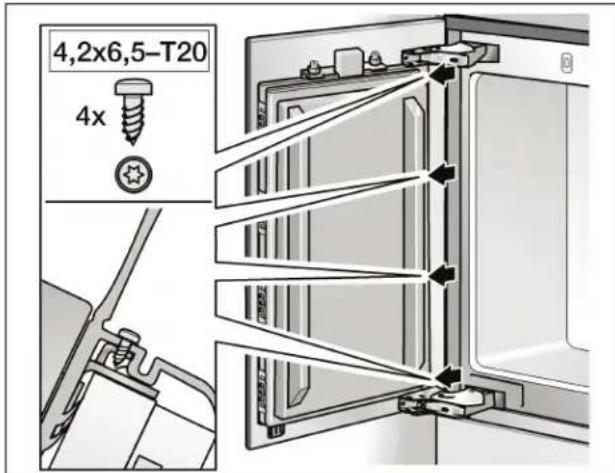 GAGGENAU Vario RB 491 700 - Attaching the finger guard - 4