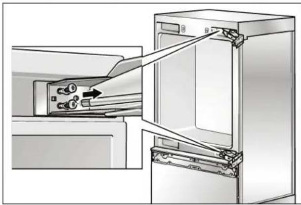 GAGGENAU Vario RB 491 700 - Inversion du sens d'ouverture de porte - 3