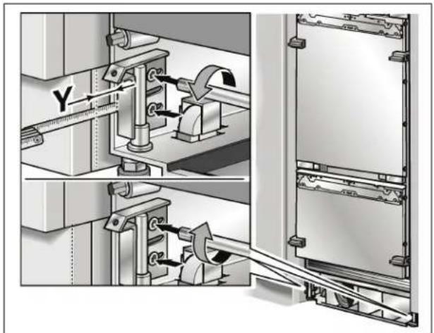 GAGGENAU Vario RB 491 700 - Attaching the toe kick panel - 5