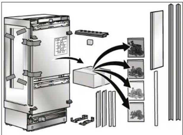 GAGGENAU Vario RB 491 700 - Installation preparation - 1