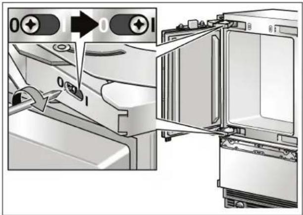 GAGGENAU Vario RB 491 700 - Inversion du sens d'ouverture de porte - 8