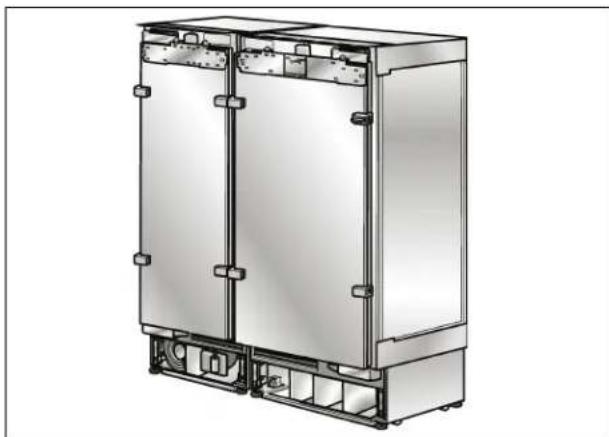 GAGGENAU Vario RB 491 700 - Installation côte à côte - 1