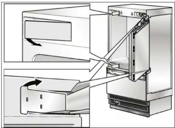 GAGGENAU Vario RB 491 700 - Inversion du sens d'ouverture de porte - 1