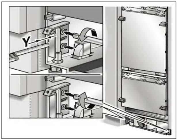 GAGGENAU Vario RB 491 700 - Sujeción del panel de protección - 4