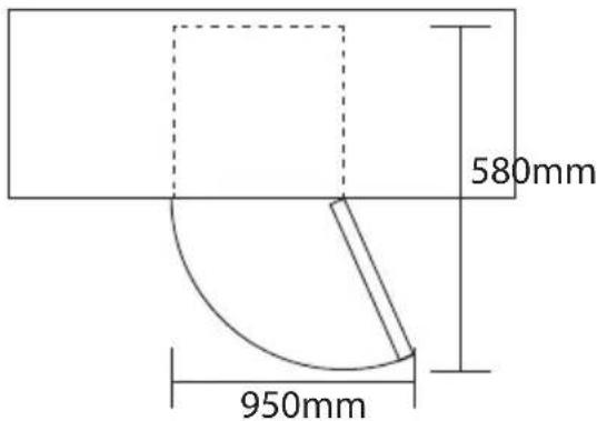 Limit LIVK161X - Benodigde ruimte - 1