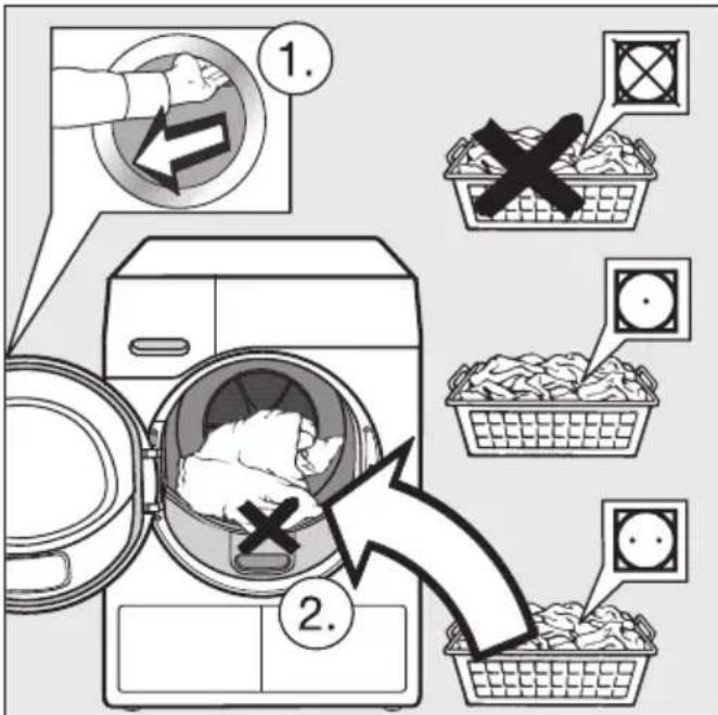 MIELE TCJ680 WP - Charger le linge - 1