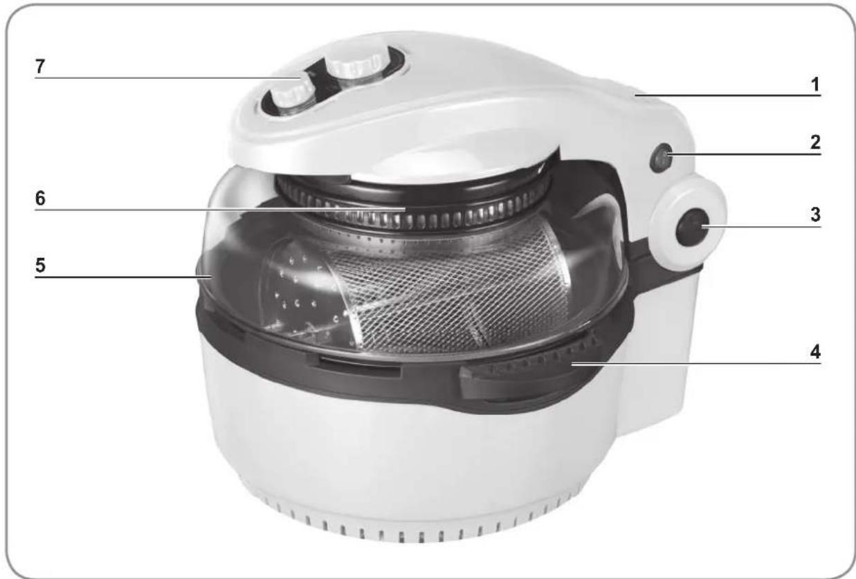 Gourmetmaxx 00974200125 - Vue générale de l'appareil - 1