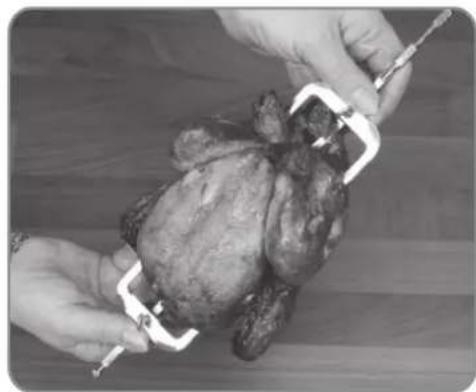 Gourmetmaxx 00974200125 - Utilisation du tournebroche - 2