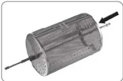 Gourmetmaxx 00974200125 - Utilisation du panier de cuisson - 1