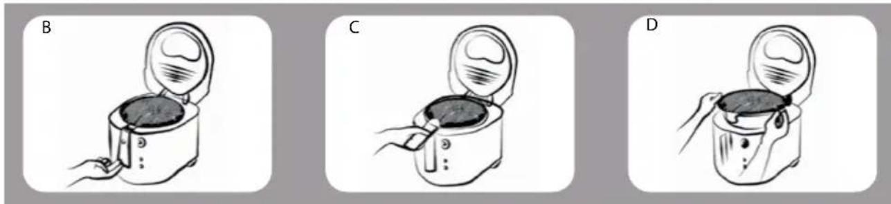 MPM DF802 - DE FRITEUSE GEBRUISKLAAR MAKEN - 1