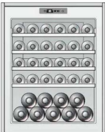 KITCHENAID KCBWX 45600 - MAKS. LAGRING - 3