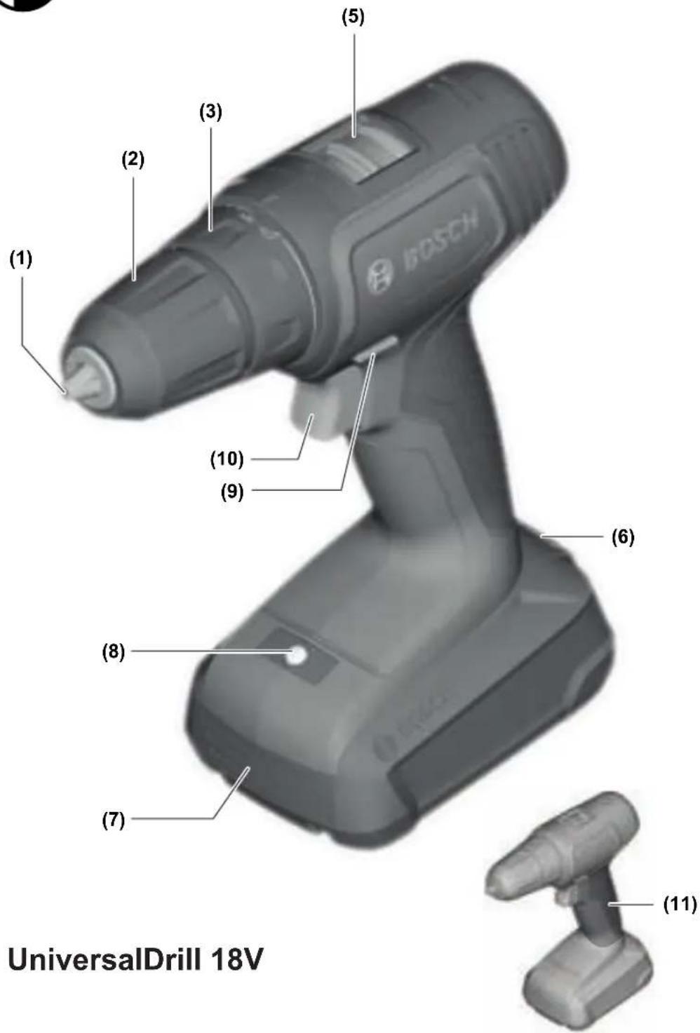 BOSCH UniversalDrill 18 - 7