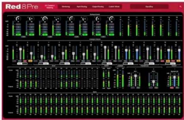 FOCUSRITE Red 4Pre - Contrôle RedNet 2 - 1