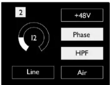 FOCUSRITE Red 4Pre - Écran de mise au point du préampli - 1