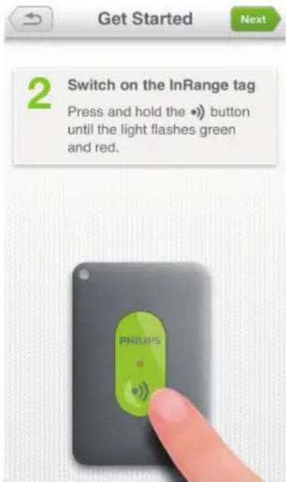 PHILIPS InRange Bluetooth Smart Leash AEA1000 - Remarque - 5