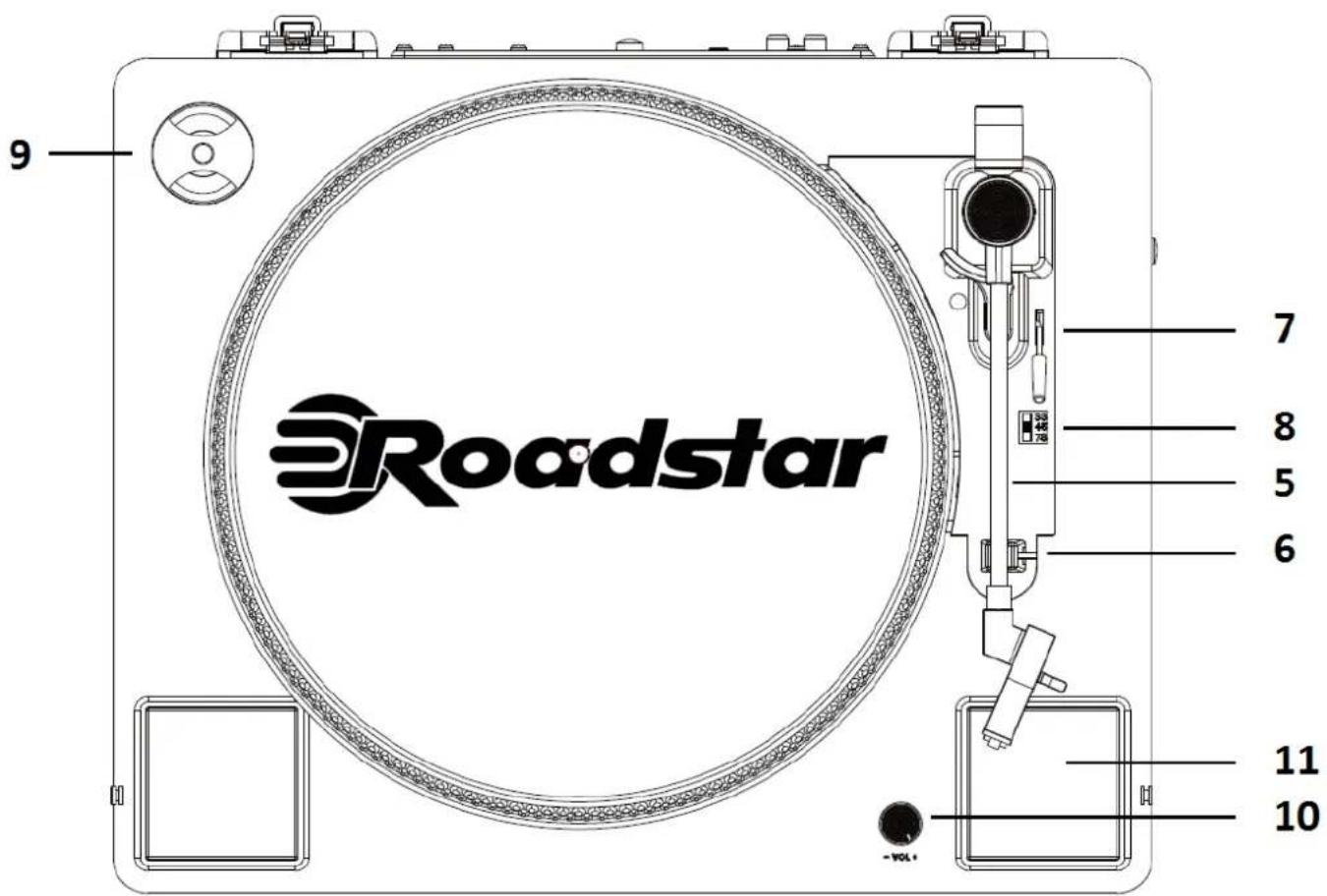 ROADSTAR TT260SPK - TT-260SPK - 2