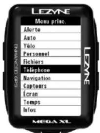 Lezyne Mega XL GPS - Réinialisaon du jumelage - 1