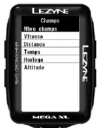 Lezyne Mega XL GPS - Achage des données - 1