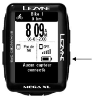 Lezyne Mega XL GPS - En n de parcours - 2