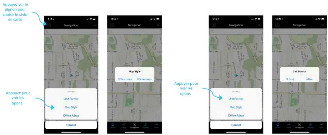 Lezyne Mega XL GPS - Styles de navigaon et unités - 1