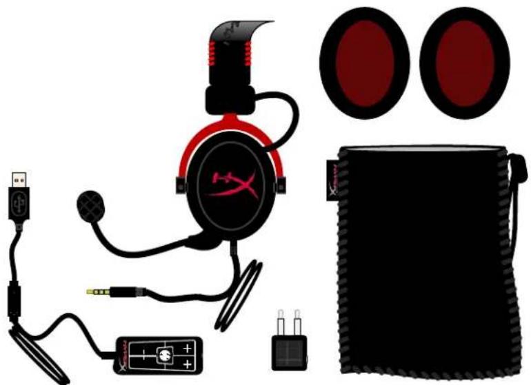HYPERX HyperXCloud II - Le produit inclut : - 1