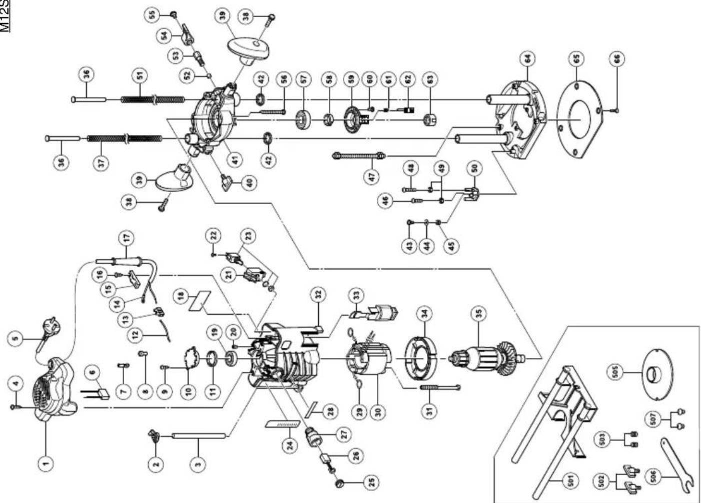 HiKOKI M12VE - AVISO - 2