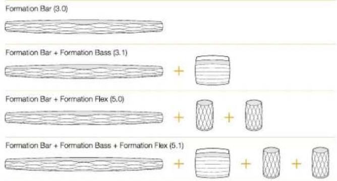 BOWERS & WILKINS Formation Flex - Φωτισμός κουμπιού Form - 1