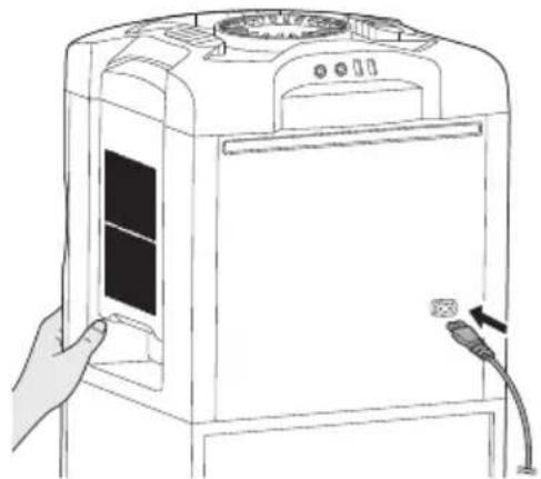 PANASONIC SCTMAX50E - Raccorder le cordon d'alimentation secteur. - 1