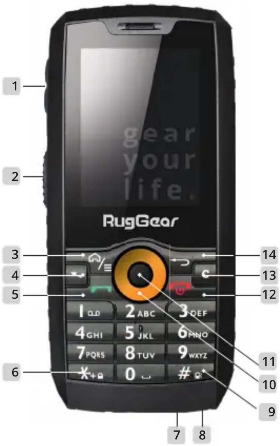 RugGear RG150 - OVERVIEW - 1