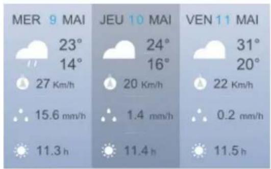NETATMO NWS01EC - Mode résumé - 1
