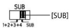 ALPINE SA55V - Diagramme de raccordement de base du S-A55V - 3