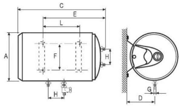 COINTRA Aral TNC plus 150 H - Thermostat réglable de l'extérieur - 1