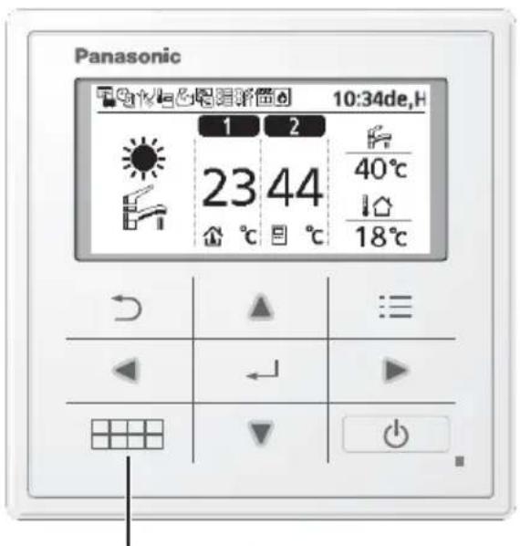 PANASONIC WHUD05JE5 - A gyorsmenü használata - 1