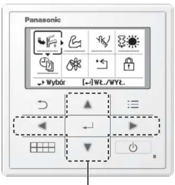 PANASONIC WHUD05JE5 - Jak uzywać menu podręcznych - 2