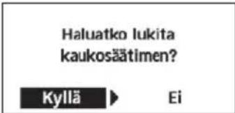 PANASONIC WHUD05JE5 - Kaukosaaatimen lukitus. - 1