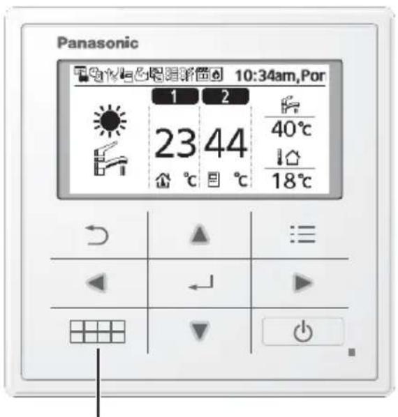 PANASONIC WHUD05JE5 - Kako uporabljati Hitri meni - 1