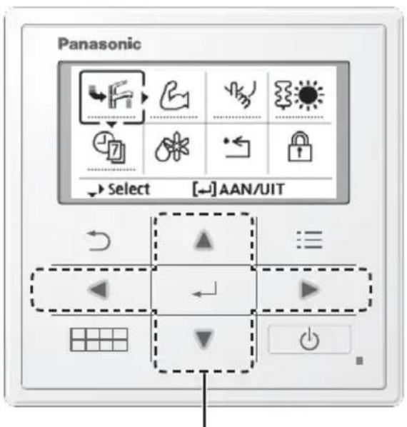 PANASONIC WHUD05JE5 - Hoe gebrukt u het snelmenu - 2