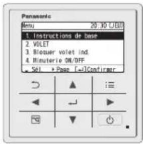 PANASONIC CZRTC5B - Liste réglages - 1
