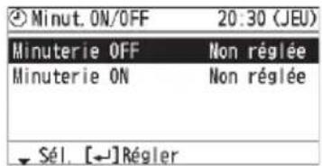 PANASONIC CZRTC5B - Sélectionnez le type de minuterie. - 1