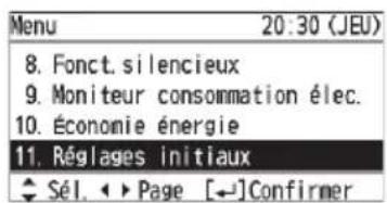 PANASONIC CZRTC5B - Sélectionnez [Réglages initiaux]. - 1