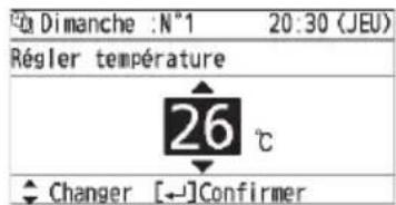 PANASONIC CZRTC5B - Reglez la température. - 1