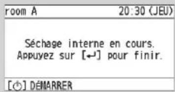 PANASONIC CZRTC5B - Pour arrêté le fonctionnement du séchage interne - 1