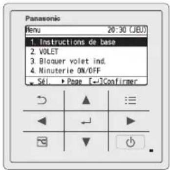 PANASONIC CZRTC5B - Réglages séchage interne - 1