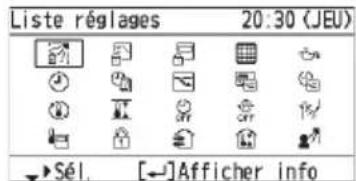 PANASONIC CZRTC5B - Liste réglages - 3