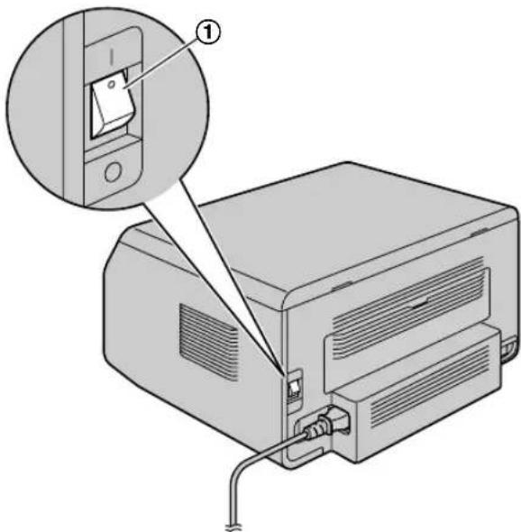 PANASONIC KXMB1530G - Mise sous tension - 1