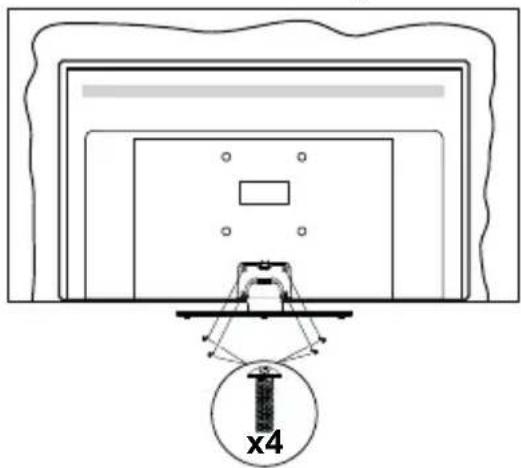 PANASONIC TX32GW334 - Aufstellung des Ständer - 3
