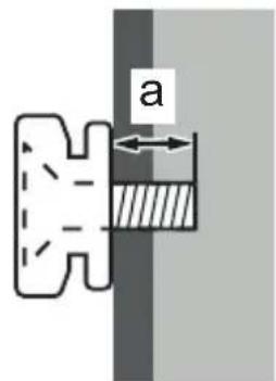 PANASONIC TX32GW334 - Bei der Verwendung einer Wandhalterung. - 2