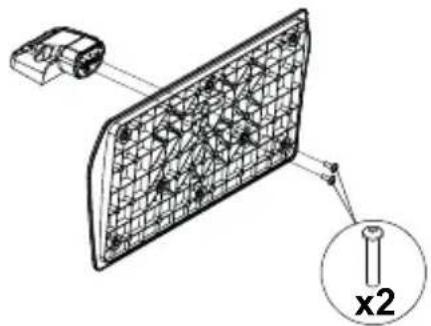 PANASONIC TX32GW334 - Aufstellung des Ständer - 1