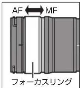 PANASONIC Lumix SE2470 - フォーカスリングを前後にスライドしてAF/MFを切り換える(フォーカスクラッチ機構) - 1